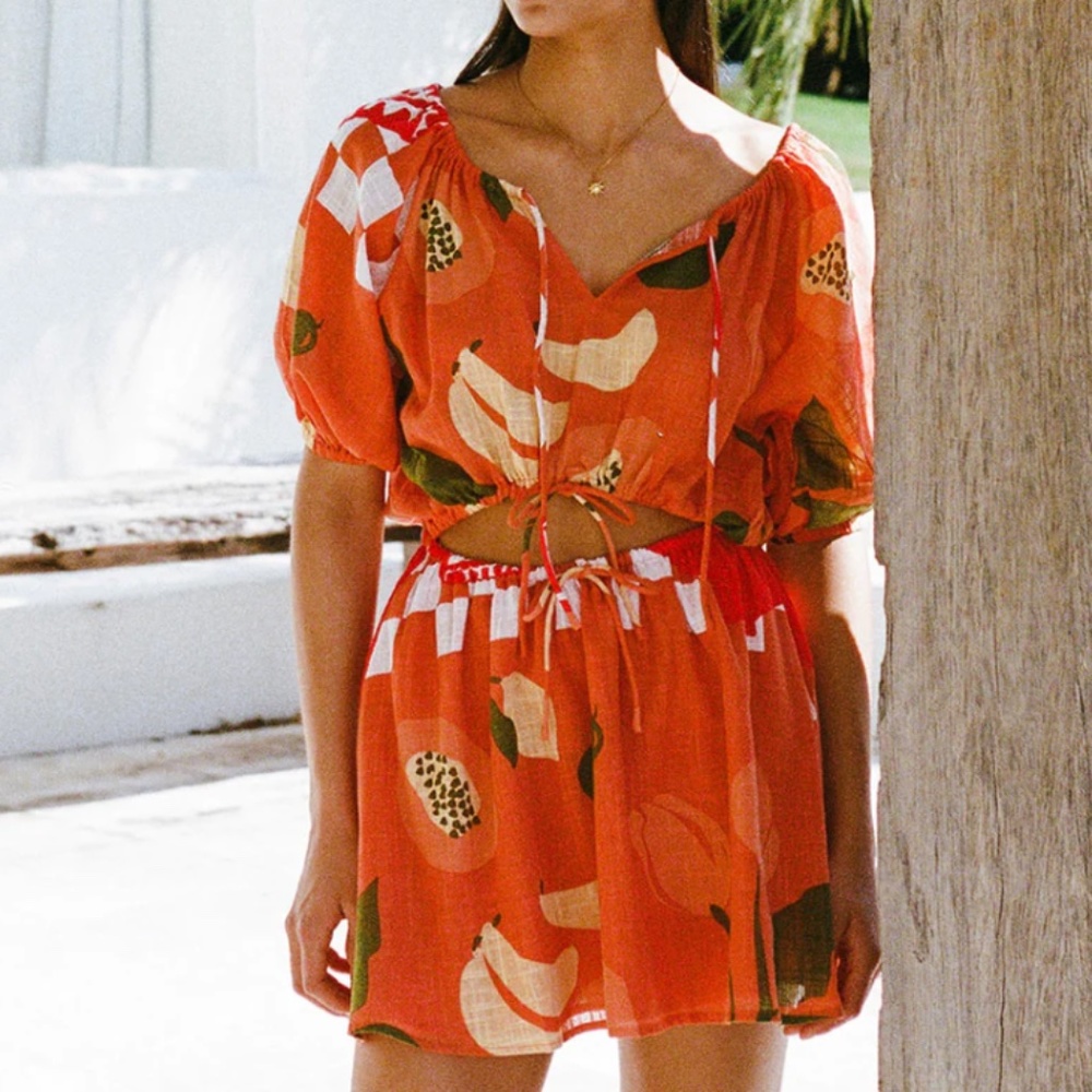 Looking for Sabo Skirt Milo Dress in Dolce Rossa